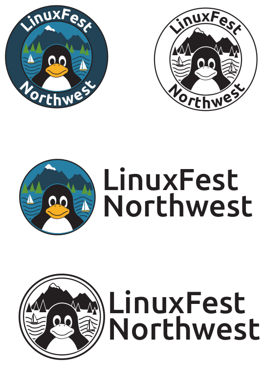 LFNW logo contact sheet